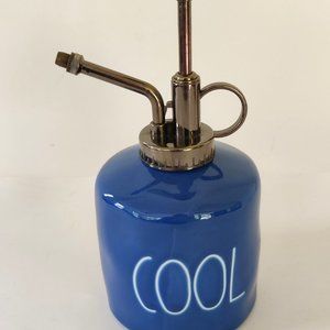 Rae Dunn Blue COOL Plant Flower Mister Sprayer Ceramic Artisan Collection